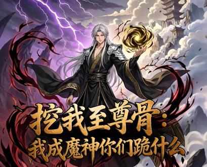 挖我至尊骨，我成魔神你们跪什么动态漫画
